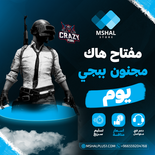 كود ببجي مجنون يوم