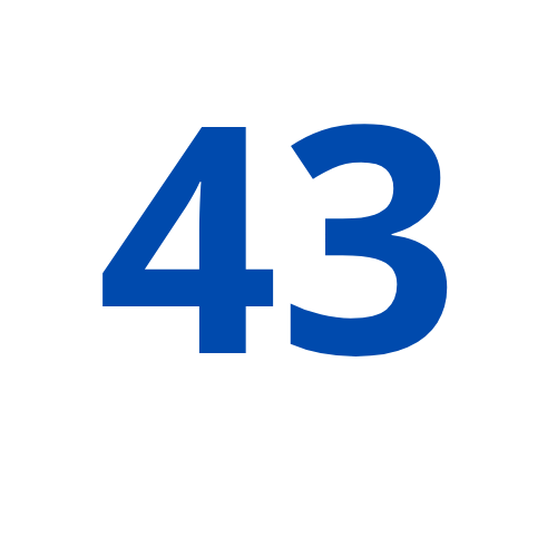 43