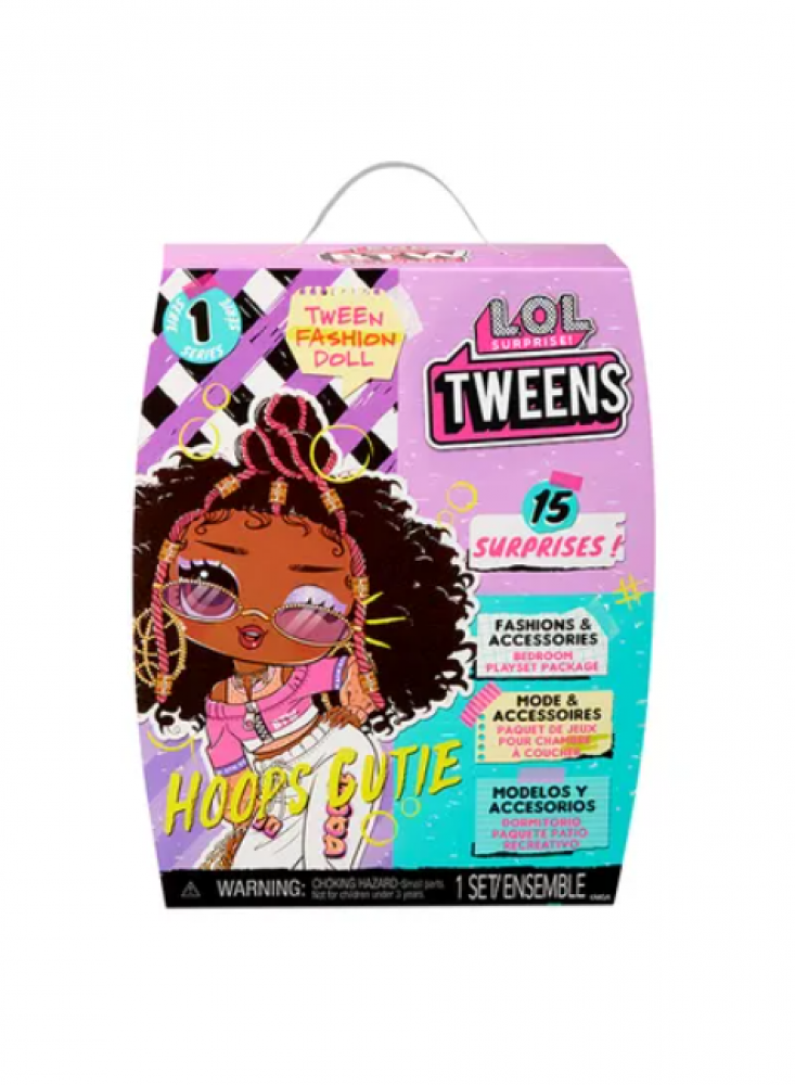L.O.L. Surprise! lol surprise tweens fashion doll hoops cutie with 15  surprises including outfit and accessories for fashion toy girls ages 3