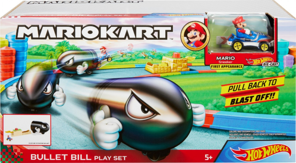 mario kart bullet bill launcher