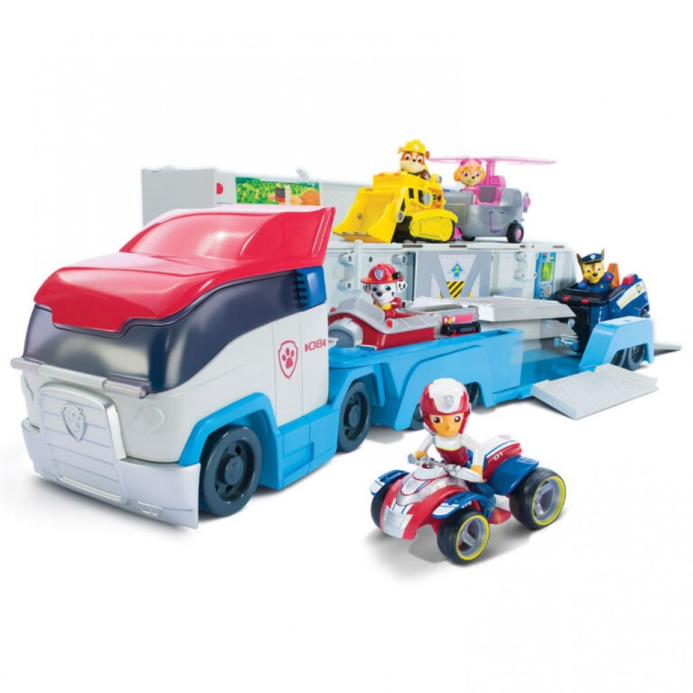 paw patrol mobile command center