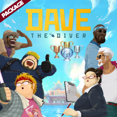 DAVE THE DIVER + 2 بلاتنيوم