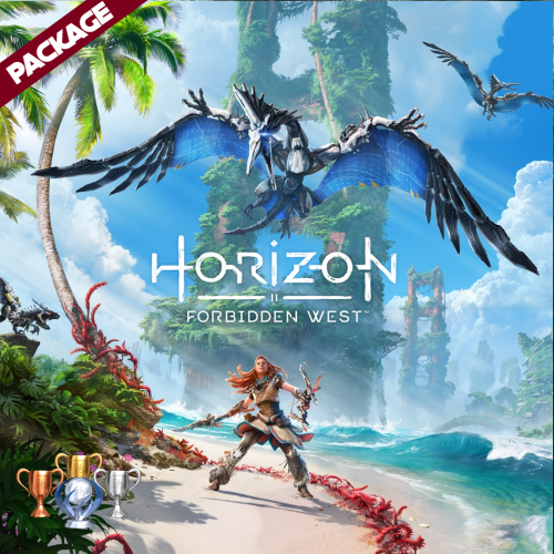 Horizon Forbidden West+بلاتنيوم اللعبه