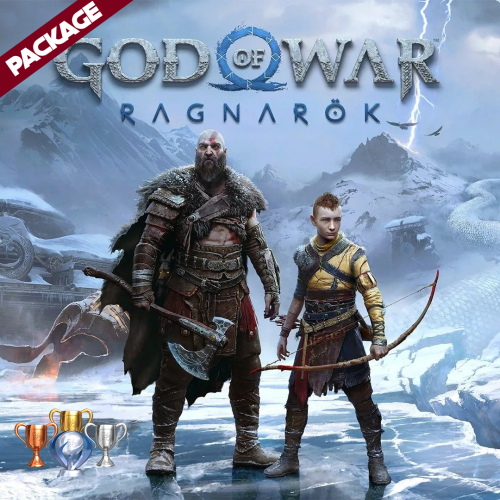 God Of War Ragnarok + 2 بلاتنيوم