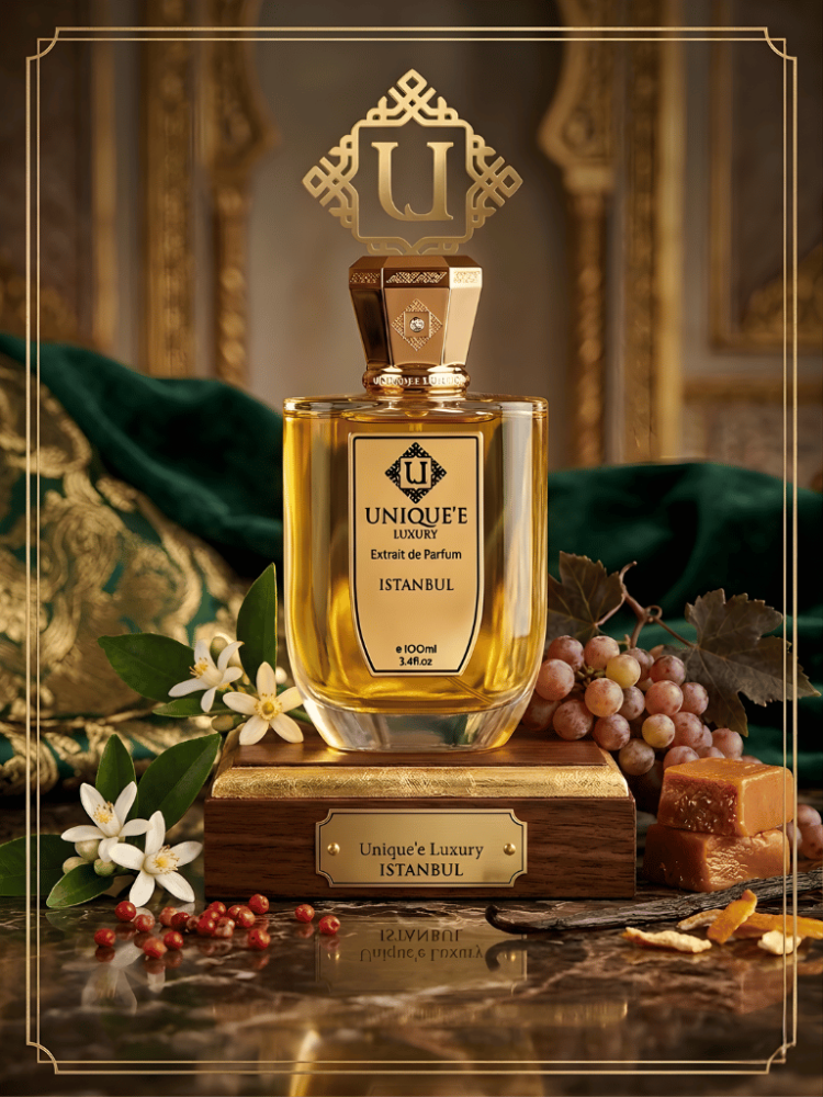 عطر إسطنبول من دار يونيك لاكجري | سيمفونية الطوفي والنيرولي بتوقيع يونيك لاكجري