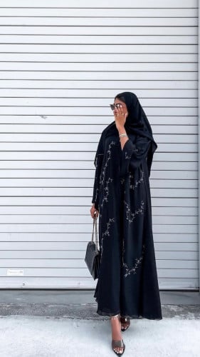 القماش شيفون مبطن