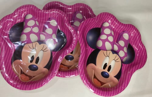 طبق حفلات ميني ماوس عدد 8 أطباق