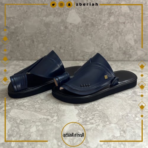 حذاء أسود مع كحلي كلاسيك