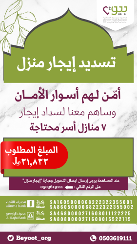 حالة أسر تسديد إيجار