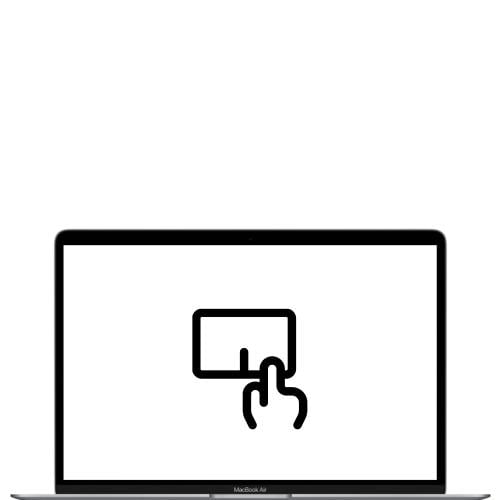 تغيير تراك باد ماك بوك اير MacBookAir A1465