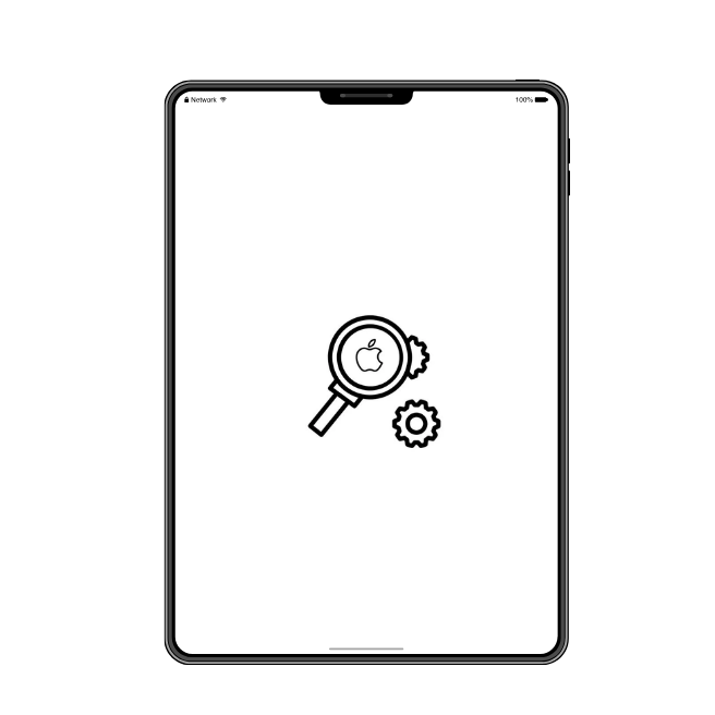 فحص iPad
