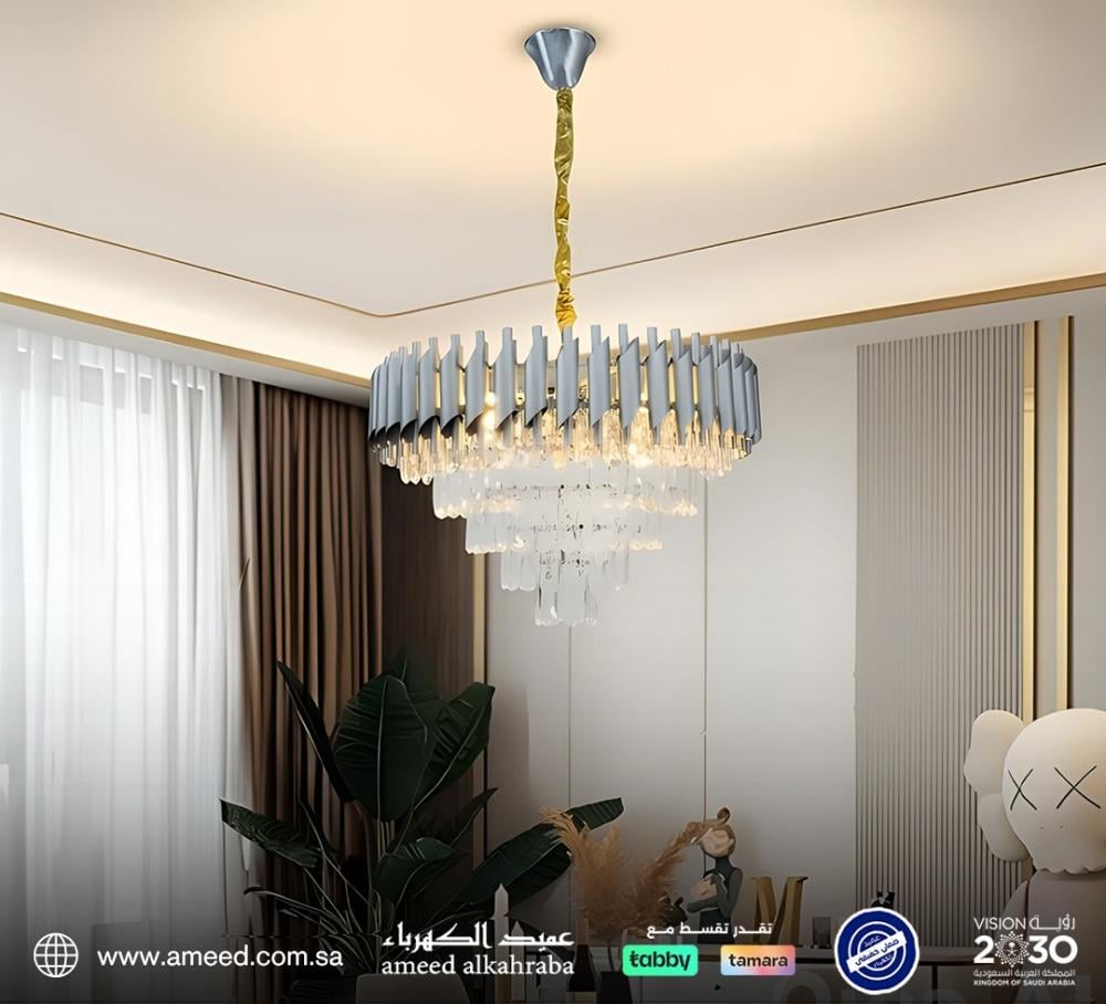 ثريا كريستال: الخيار الأمثل لتحسين أجواء الغرف المختلفة
