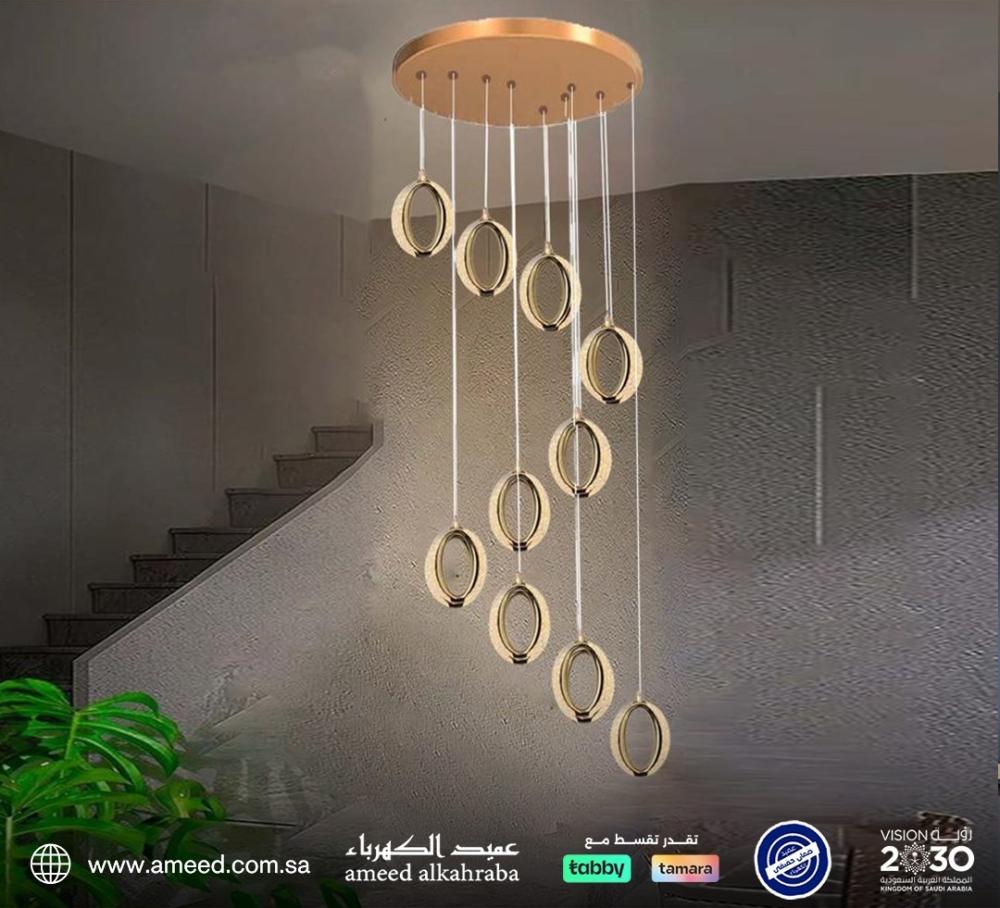 حوّل درج منزلك إلى تحفة فنيّة واختر ثريا علاقي درج