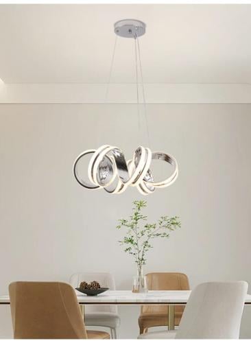 ثريا LED حديثة 6491 - ثلاث مستويات إضاءة، 120 واط،...