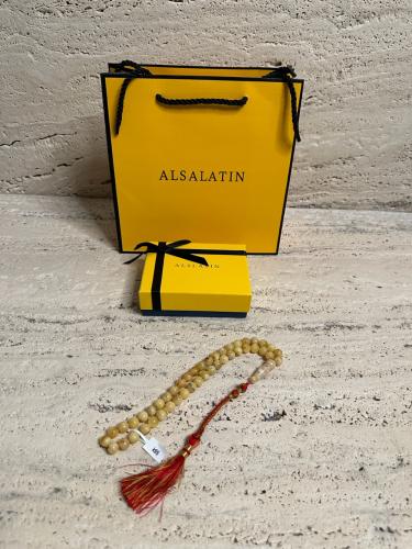 سبحه كهرمان حر شوائب طبيعية