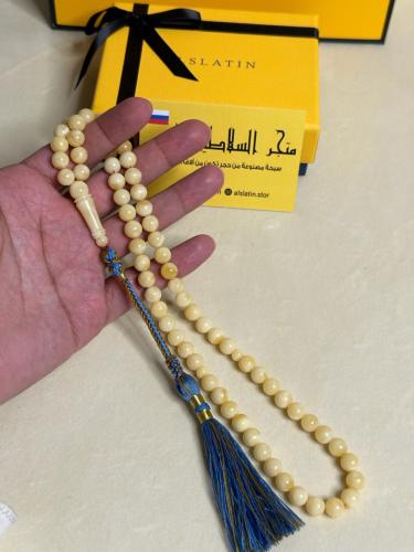 سبحه كهرمان حر  سوبر صافي طبيعية