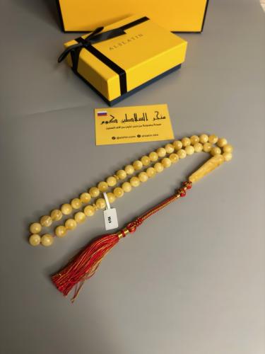 سبحه كهرمان حر  سوبر صافي طبيعية