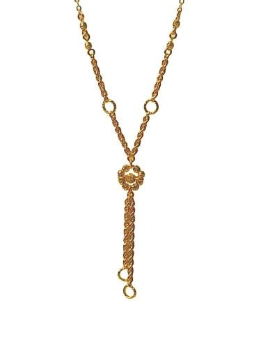 عقد ذهب صافي ايطالي عيار 21k