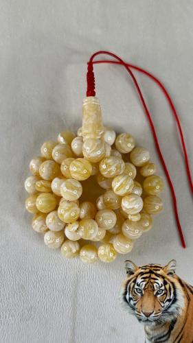 سبحه كهرمان تايقر فرز حر  سوبر صافي طبيعية