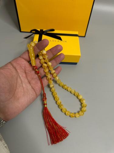 سبحه كهرمان حر  سوبر صافي طبيعية