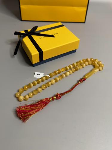 سبحه كهرمان حر  سوبر صافي طبيعية