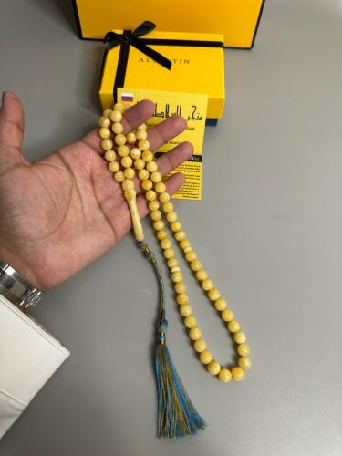 سبحه كهرمان حر  سوبر صافي طبيعية