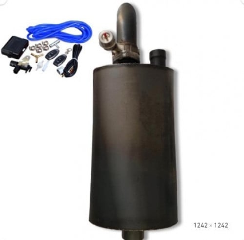 دبه اكترونيه ستيل باور سوداء نظام الهواء