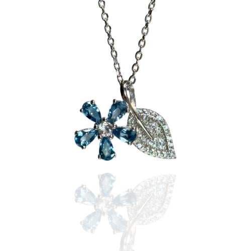 عقد فضه عيار 925