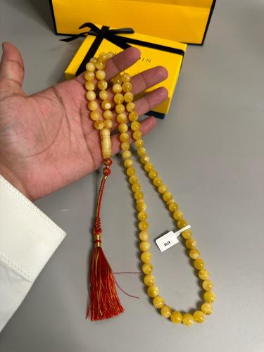 سبحه كهرمان حر  سوبر صافي طبيعية