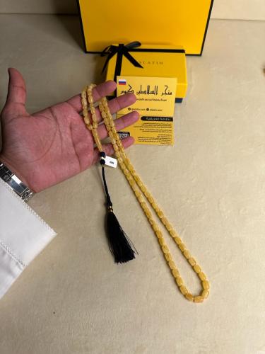 سبحه كهرمان  حر  سوبر صافي طبيعية قصة صندوقي