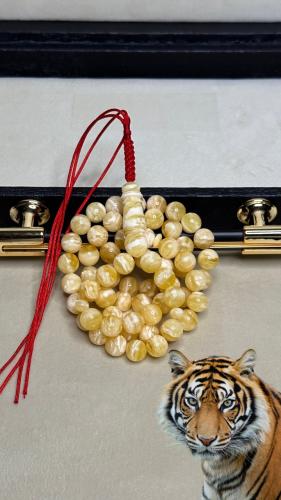 سبحه كهرمان تايقر فرز حر  سوبر صافي طبيعية