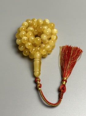 سبحه كهرمان حر  سوبر صافي طبيعية