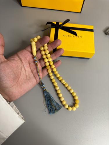 سبحه كهرمان حر  سوبر صافي طبيعية