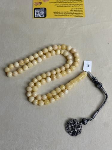 سبحه كهرمان حر  سوبر صافي طبيعية