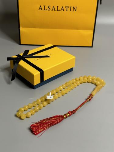 سبحه كهرمان حر  سوبر صافي طبيعية