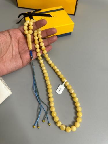 سبحه كهرمان حر  سوبر صافي طبيعية