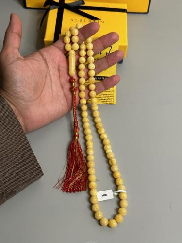 سبحه كهرمان حر  سوبر صافي طبيعية