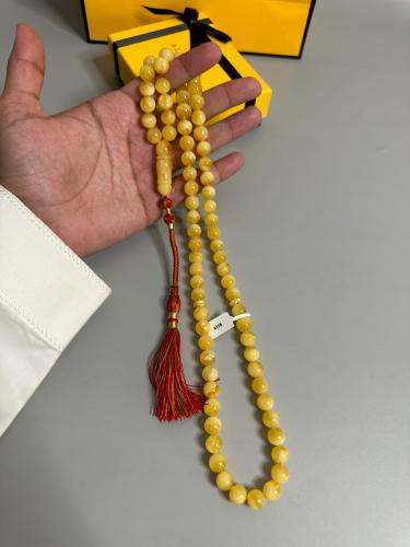 سبحه كهرمان حر  سوبر صافي طبيعية