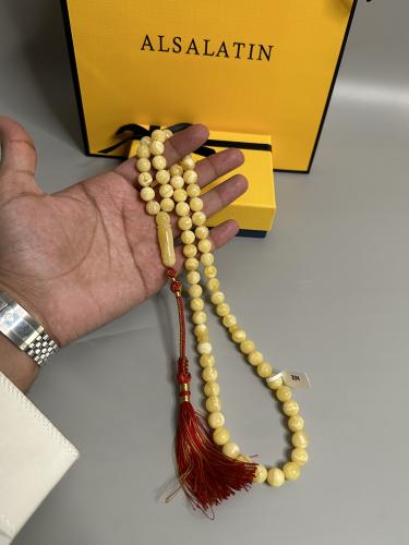 سبحه كهرمان حر  سوبر صافي طبيعية