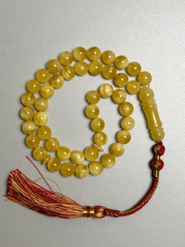 سبحه كهرمان حر  سوبر صافي طبيعية