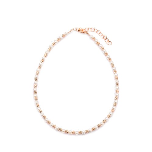 خلخال من مجموعة نفيس بحبات اللؤلؤ وبريق الذهب الساحر -من مجموعة نفيس هدايا مجوهرات هدية نسائية فاخرة 059