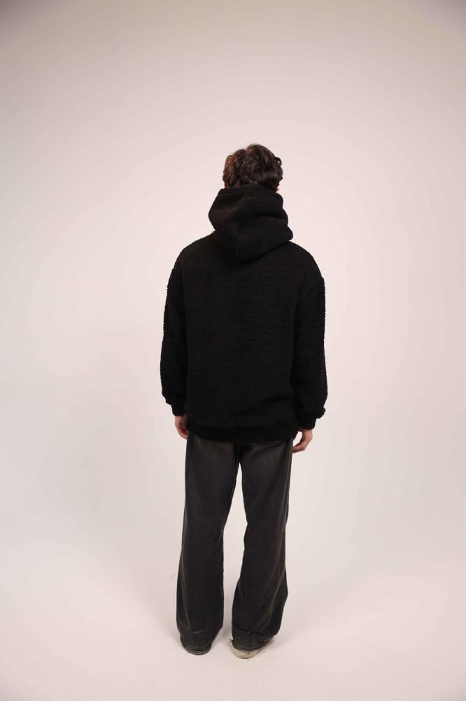 Product Background-هودي اسود فرو