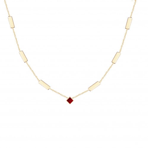 تشوكر التصميم الاندسي  , أحمر