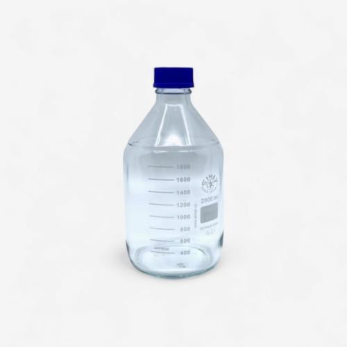 حافظة عطور فاخرة بغطاء ازرق - بعدة احجام12*