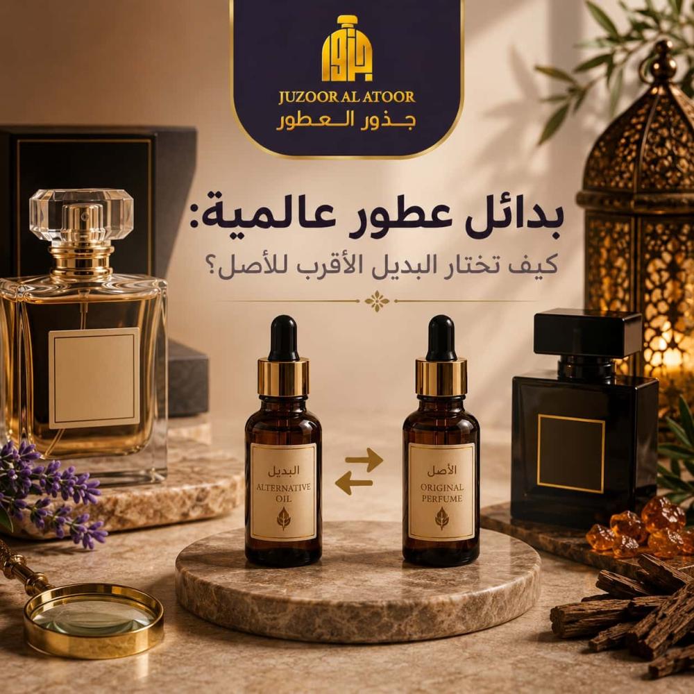 بدائل عطور عالمية: كيف تختار البديل الأقرب للأصل؟