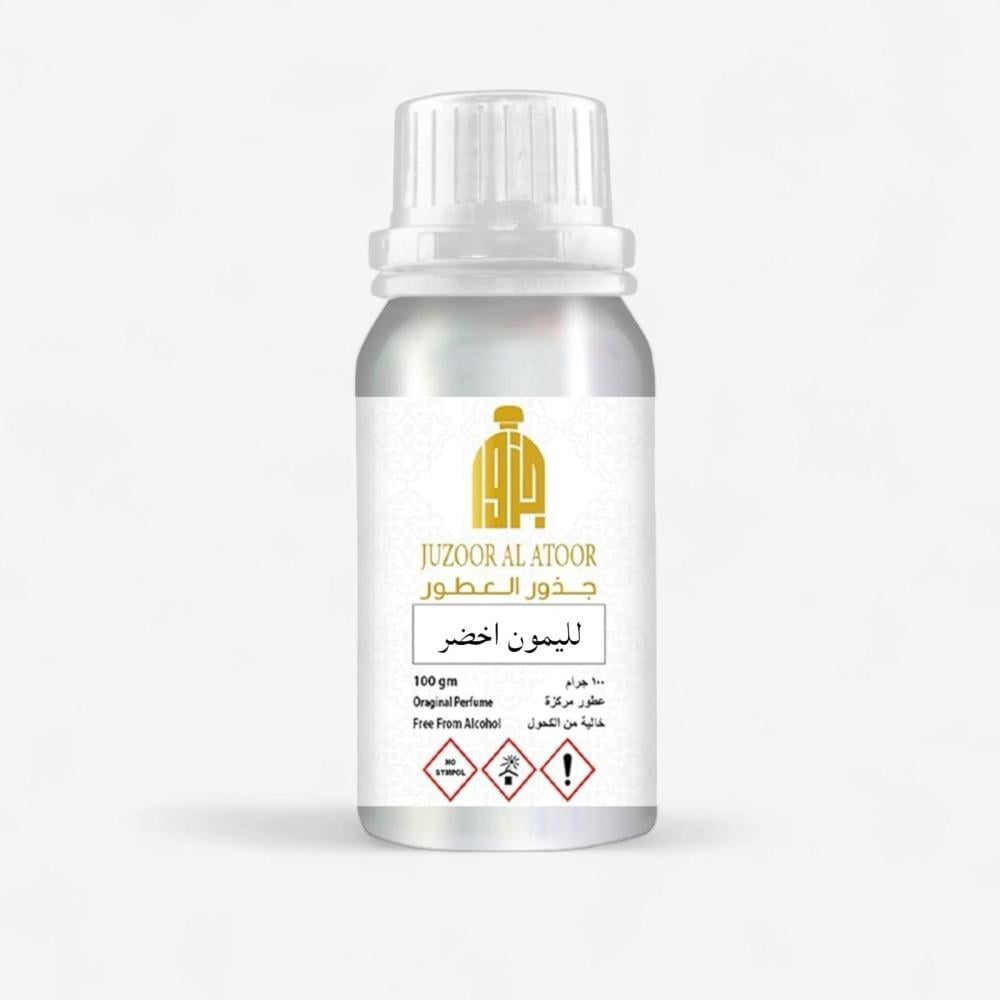 زيت عطري لليمون الأخضر المركز للشموع