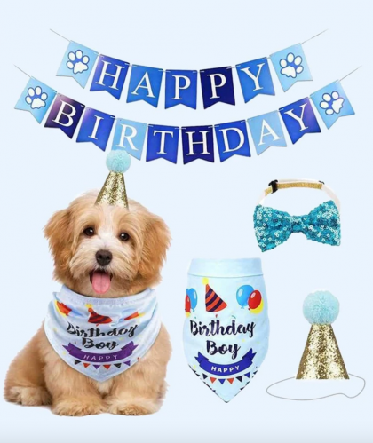 طقم عيد ميلاد مكون من 5 قطع - Birthday Set, 5 piec...