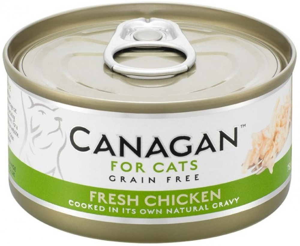 Canagan Grain Free Wet Cat Food Fresh Chicken 75g