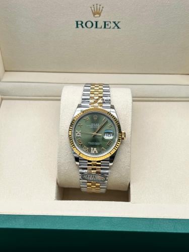 رولكس ديت جست النسائية كوبي سويس