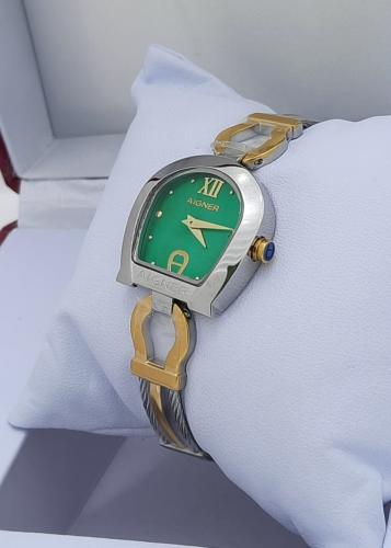 ساعة آغنر نسائية كوارتز ستانلس ستيل